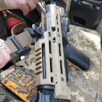 KRUK Long AKS-74U Handguard M-LOK & Short Top Cover - Coyote