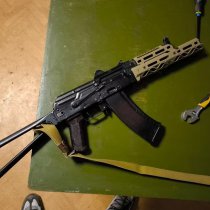 KRUK Long AKS-74U Handguard M-LOK & Short Top Cover - Coyote
