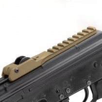 KRUK AKS-74U Picatinny Top Mount - Coyote