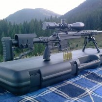 KRUK Aluminum Chassis & Handguard Remington Model 700 Short Action - Coyote