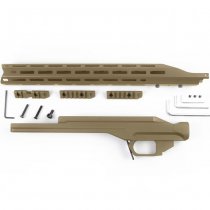 KRUK Aluminum Chassis & Handguard Mosin-Nagant 1891/30 - Coyote