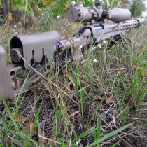 KRUK Aluminum Chassis & Handguard Sauer 202 - Black