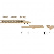 KRUK Aluminum Chassis & Handguard Sauer 202 - Coyote
