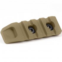 KRUK 4 Slots Picatinny Rail M-LOK - Coyote