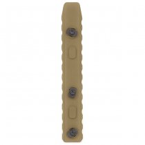 KRUK 12 Slots Picatinny Rail M-LOK - Coyote