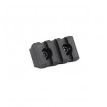 KRUK 3 Slots Picatinny Rail M-LOK - Black