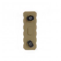 KRUK 5 Slots Picatinny Rail M-LOK - Coyote
