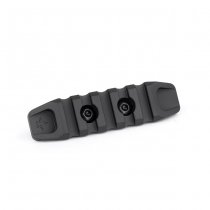 KRUK 5 Slots Picatinny Rail Side Bevels M-LOK - Black