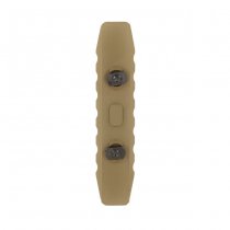 KRUK 7 Slots Picatinny Rail Side Bevels M-LOK - Coyote