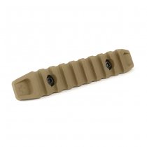 KRUK 9 Slots Picatinny Rail Side Bevels M-LOK - Coyote