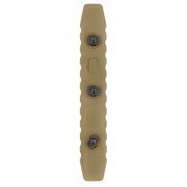 KRUK 11 Slots Picatinny Rail Side Bevels M-LOK - Coyote