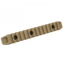 KRUK 13 Slots Picatinny Rail Side Bevels M-LOK - Coyote