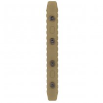KRUK 15 Slots Picatinny Rail Side Bevels M-LOK - Coyote