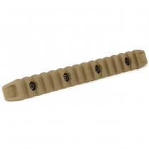 KRUK 15 Slots Picatinny Rail Side Bevels M-LOK - Coyote