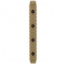 KRUK 15 Slots Picatinny Rail Side Bevels M-LOK - Coyote