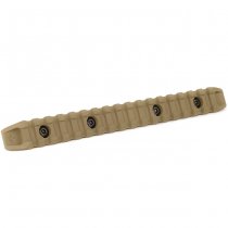 KRUK 17 Slots Picatinny Rail Side Bevels M-LOK - Coyote