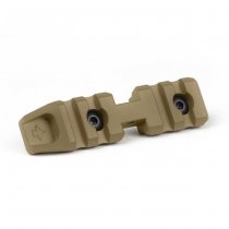 KRUK Picatinny Rail M-LOK & Bipod Mount - Coyote