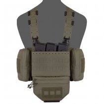 Warrior Laser Cut MCR Modular Chest Rig MK1 Type 1 Delta - Ranger Green