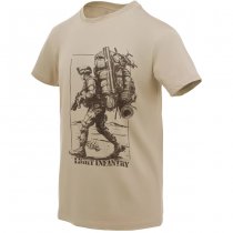 Helikon-Tex T-Shirt Light Infantry - Khaki - S