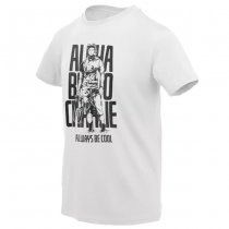 Helikon-Tex T-Shirt ABC Alfa Bravo Charlie - White