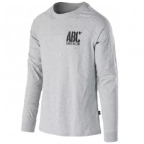 Helikon-Tex T-Shirt Long Sleeve ABC Always Be Cool - Mid Grey Melange - M