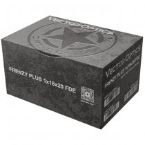Vector Optics Frenzy Plus 1x18x20 Enclosed Reflex Sight - Dark Earth