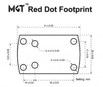 Vector Optics Frenzy-S 1x19x28 Red Dot Sight