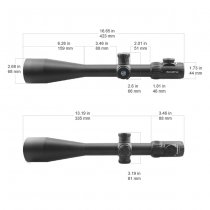 Vector Optics Minotaur 10-50x60 GenII MFL SFP Field Target Riflescope