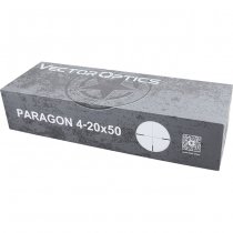 Vector Optics Paragon 4-20x50 1 Inch Zero-Stop Riflescope