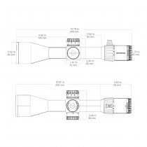 Vector Optics Tauron 3-24x56 ED FFP GenII Riflescope