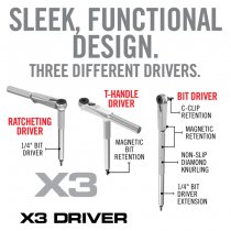Real Avid X3 Driver 13-Piece Gunsmithing Bit Set