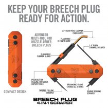 Real Avid Breech Plug 4-In-1 Scraper