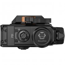 RovyVon GL5 Pro 4-in-1 400 Lumens Rail Mounted Light & Laser - Black