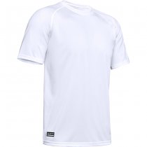 Under Armour Mens Tactical Tech Short Sleeve T-Shirt - White - S