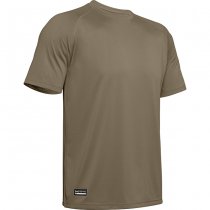 Under Armour Mens Tactical Tech Short Sleeve T-Shirt - Tan - M