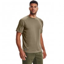 Under Armour Mens Tactical Tech Short Sleeve T-Shirt - Tan - M