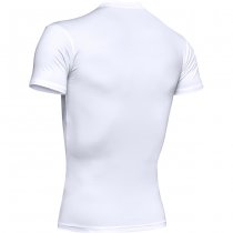 Under Armour Mens Tactical HeatGear Compression T-Shirt - White - 3XL