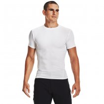 Under Armour Mens Tactical HeatGear Compression T-Shirt - White - S