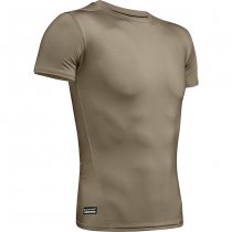 Under Armour Mens Tactical HeatGear Compression T-Shirt - Federal Tan - L