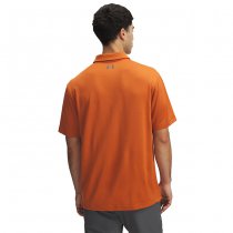 Under Armour Tech Polo - Burnished Orange / Pitch Grey - 2XL