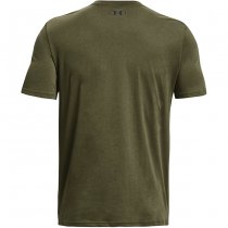 Under Armour Sportstyle Left Chest Short Sleeve Shirt - Marine OD Green - 2XL