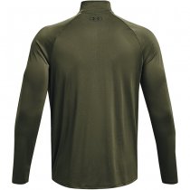 Under Armour Mens Tech 1/2 Zip Long Sleeve - Olive - 2XL