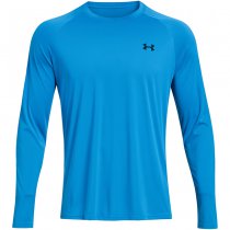 Under Armour Mens Tech 2.0 Long Sleeve - Ether Blue / Black - S