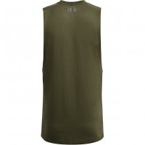 Under Armour Mens Sportstyle Left Chest Cut-Off Tank - Marine OD Green - 3XL