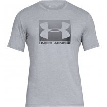 Under Armour Boxed Sportstyle Short Sleeve T-Shirt - Steel Light Heather - M