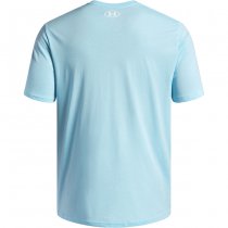 Under Armour Mens Team Issue Wordmark Short Sleeve - Stream / White - L