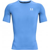 Under Armour Mens HeatGear Compression Short Sleeve - Cobalt - M
