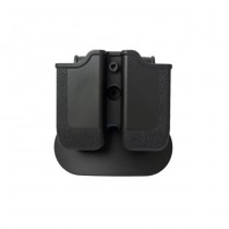 IMI Defense Double Paddle Magazine Pouch P250 .45, Taurus 24/7 .45, H&K USP .45 RH - Black