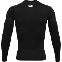 Under Armour Mens HeatGear Compression Long Sleeve - Black - S