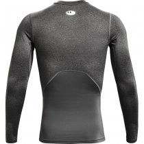 Under Armour Mens HeatGear Compression Long Sleeve - Carbon Heather - M